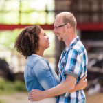 Loveshoot Ben en Nadiah op de boerderij